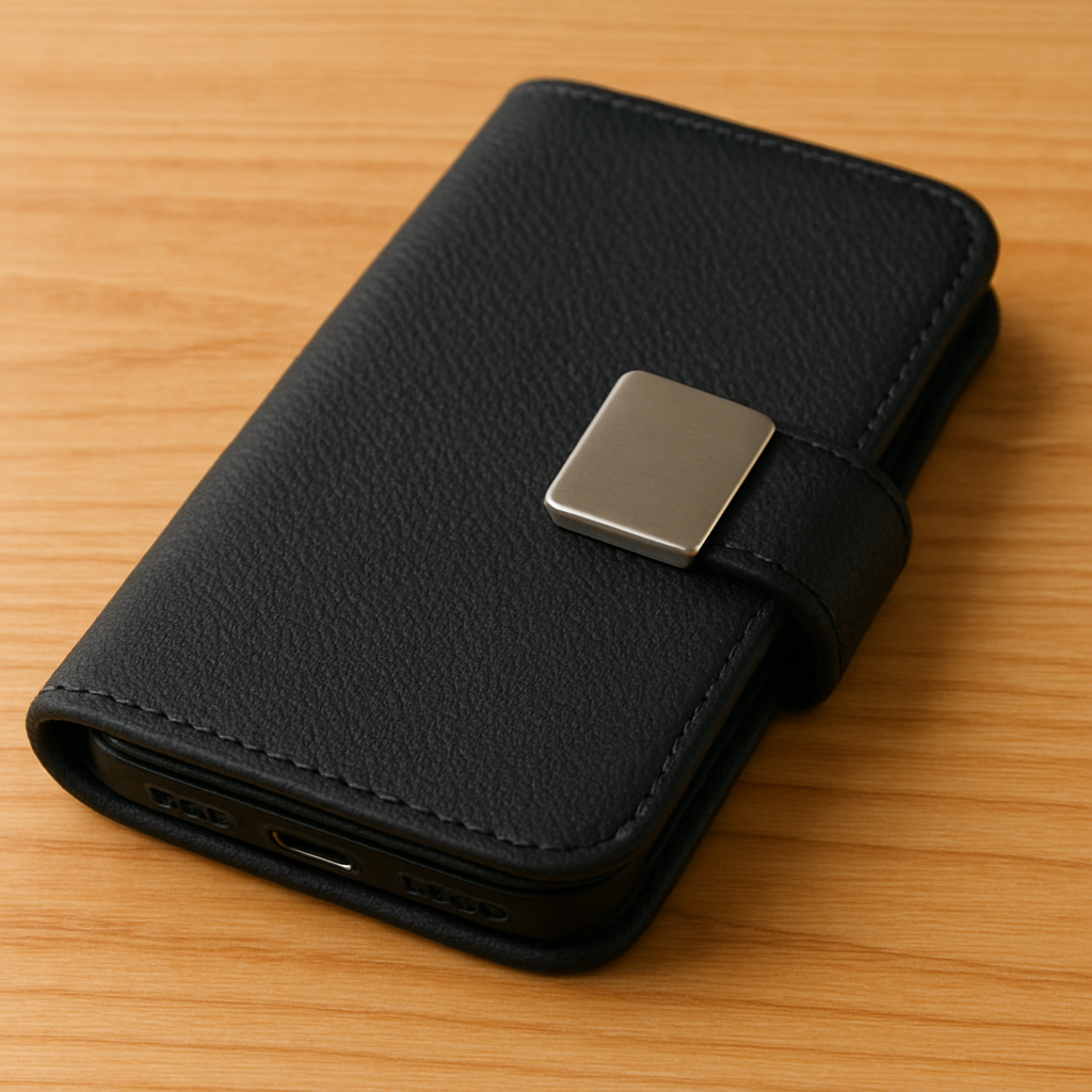 Personalised iPhone Leather Wallet Case