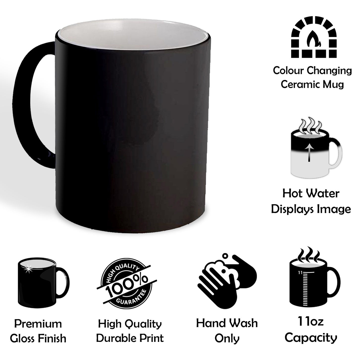 Personalised Magic Mug with Custom Photo Upload