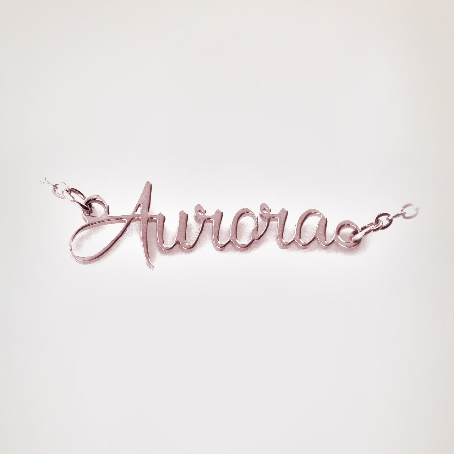 Personalised Necklace with Name - Font Option 4