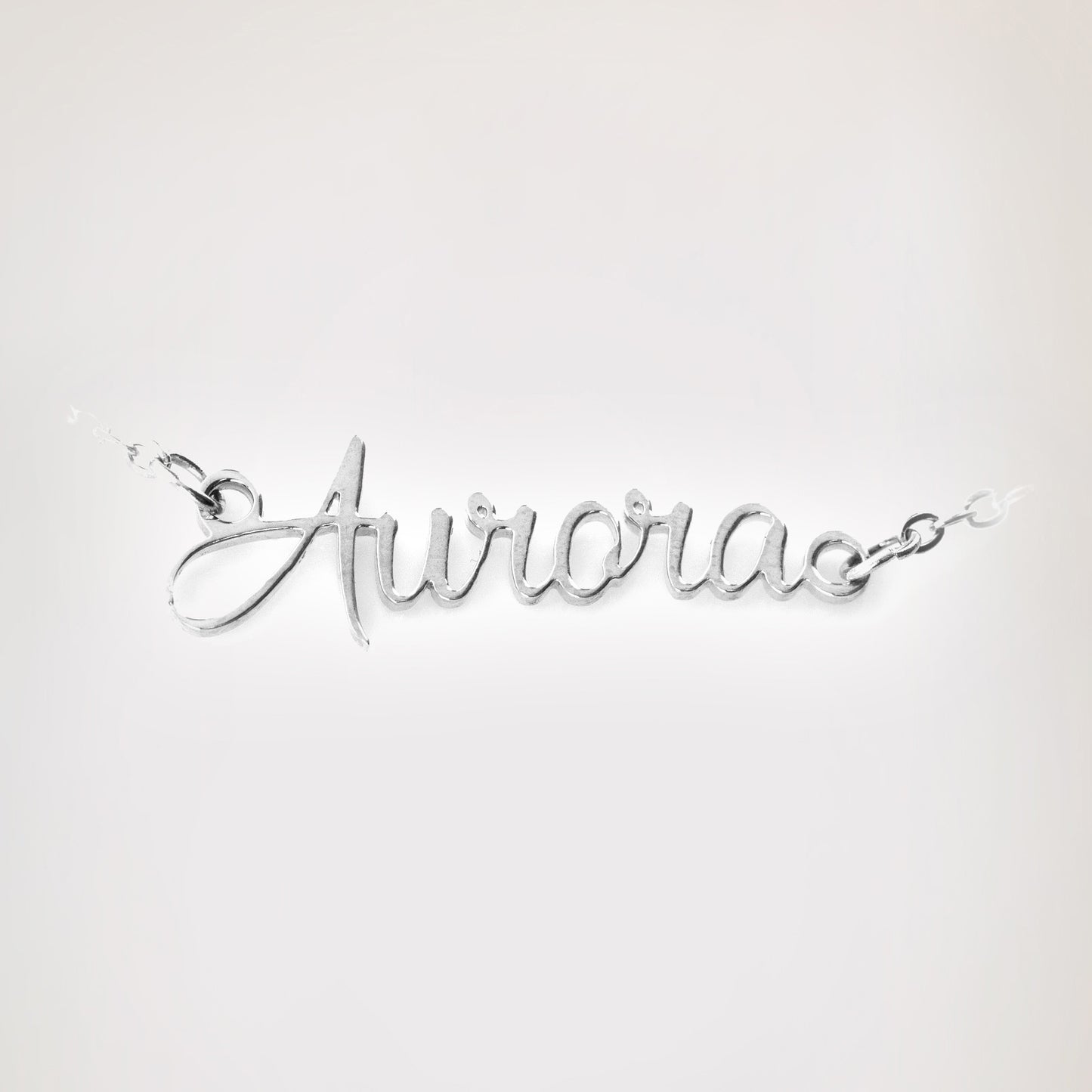 Personalised Necklace with Name - Font Option 4