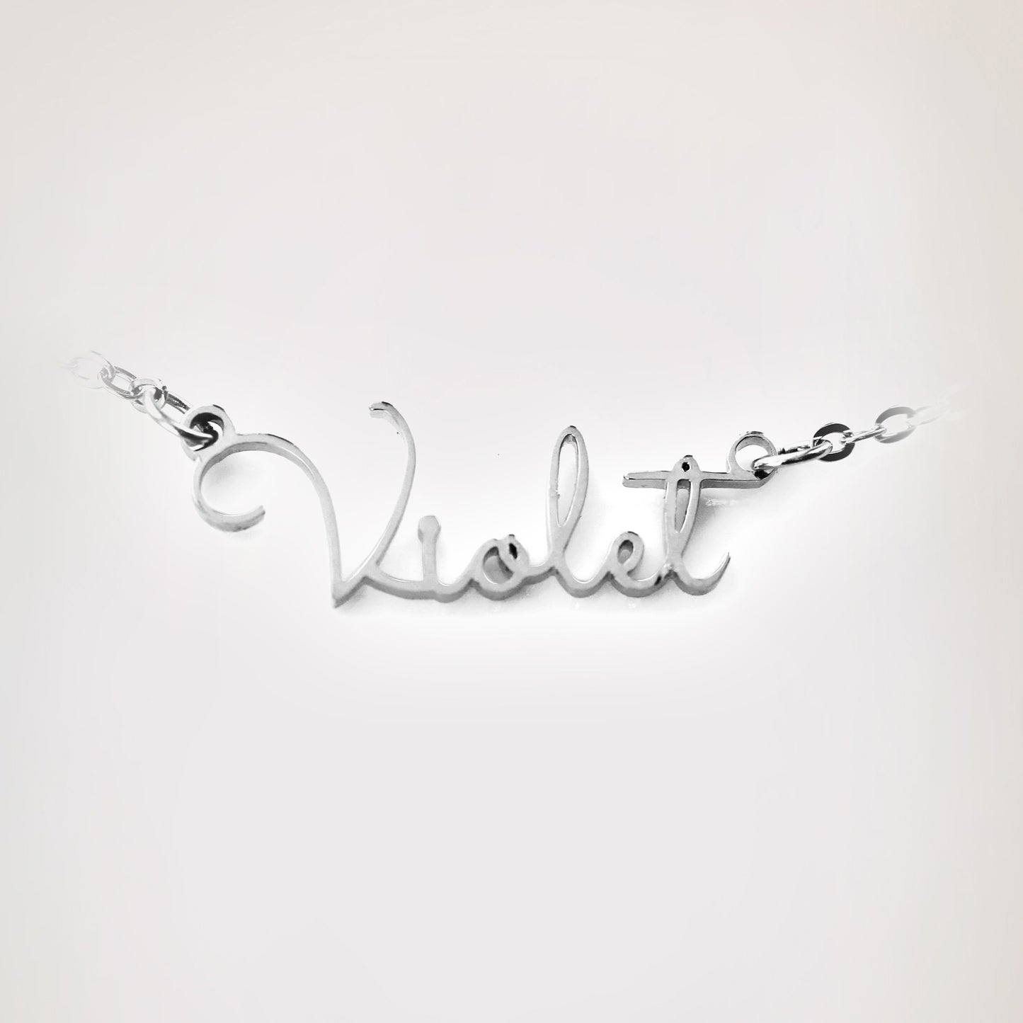 Personalised Necklace with Name - Font Option 6