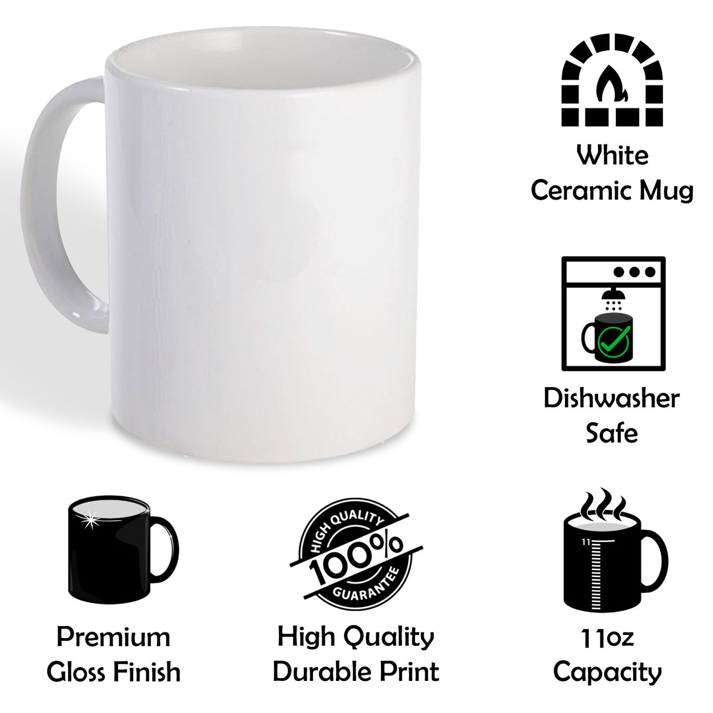 Personalised Mug with Custom Photo Upload
