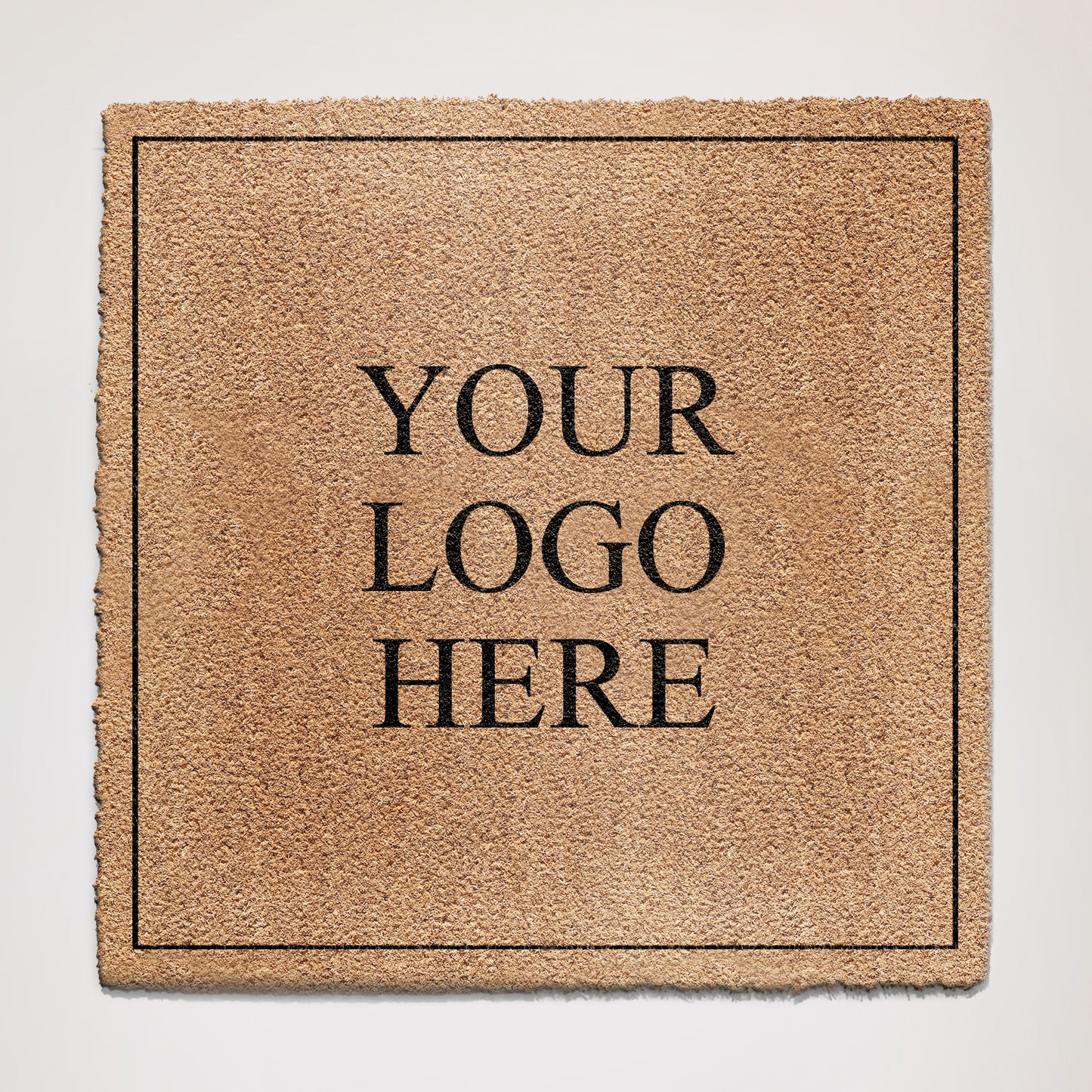 Personalised Coir Doormat – Logo/Text Uploads
