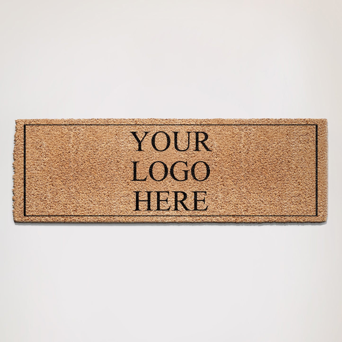 Personalised Coir Doormat – Logo/Text Uploads