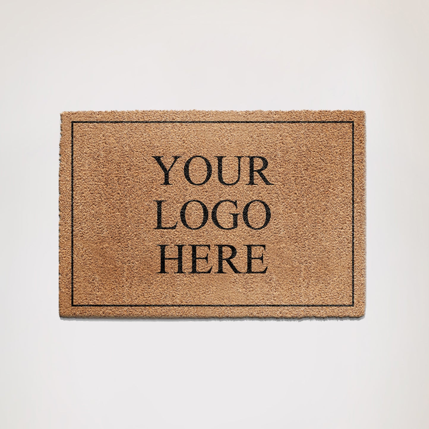 Personalised Coir Doormat – Logo/Text Uploads