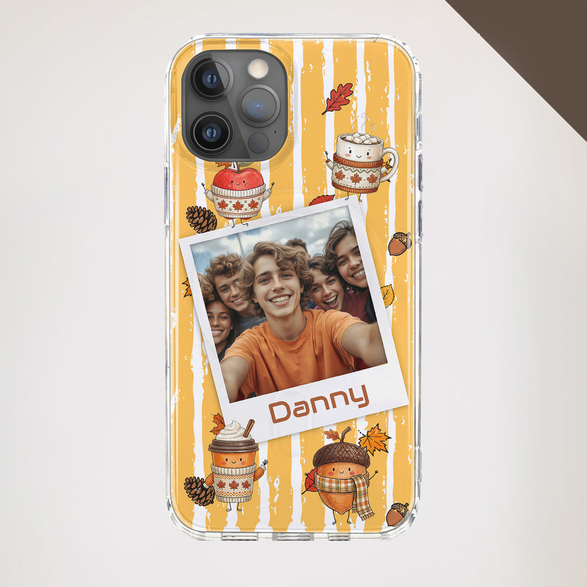 Whimsical Coffee Photo Phone Case