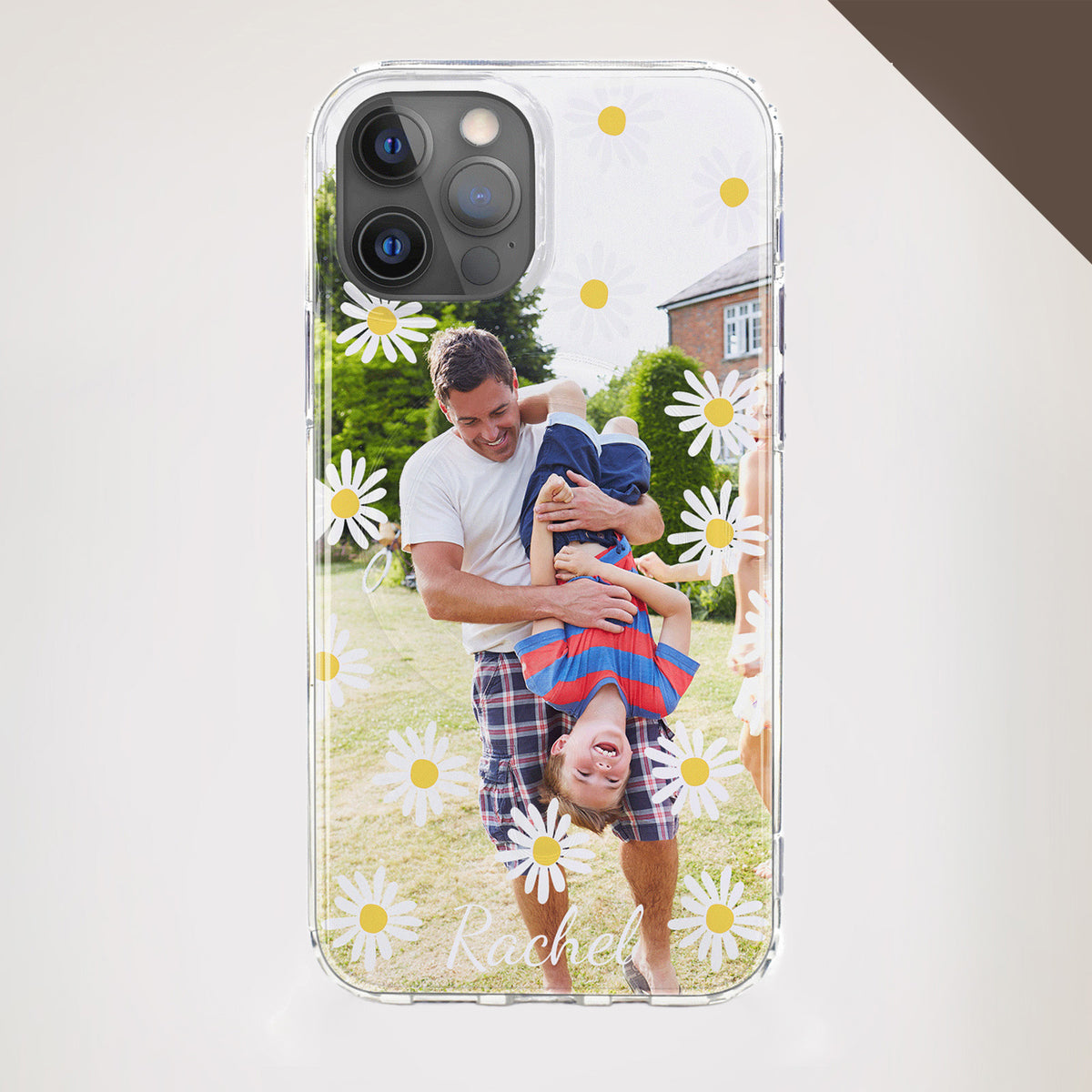 Flower Phone Case with Daisies