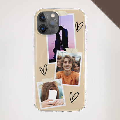 Scrapbook Hearts Phone Case