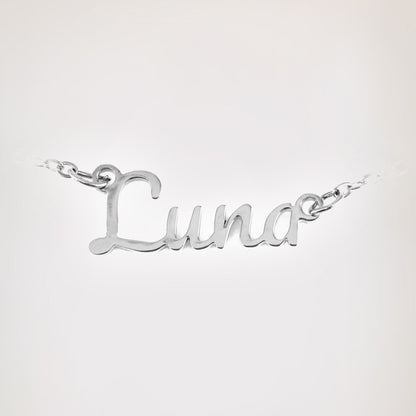 Personalised Necklace with Name - Font Option 1