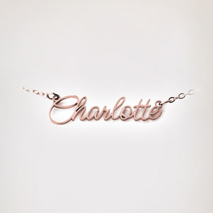 Personalised Necklace with Name - Font Option 2