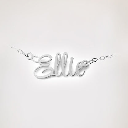 Personalised Necklace with Name - Font Option 3