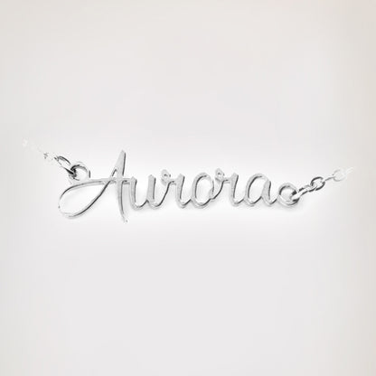 Personalised Necklace with Name - Font Option 4