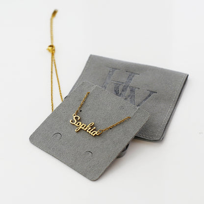 Personalised Necklace with Name - Font Option 1