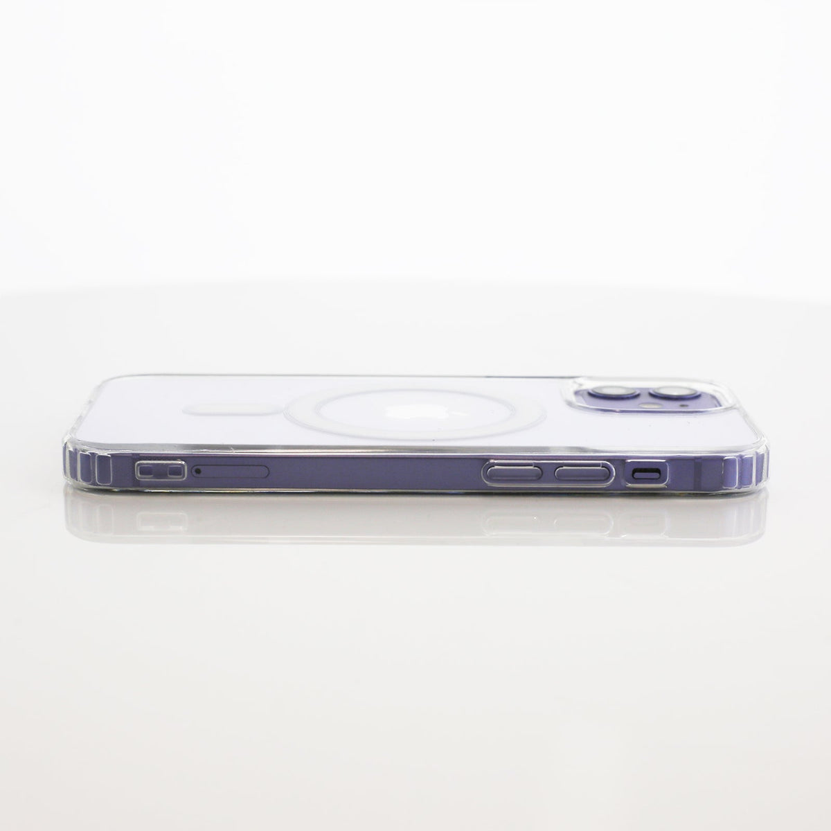 Personalised iPhone MagSafe Gel Case with Pink Butterfly Collage, 1 to 4 Image Upload