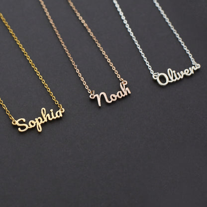 Personalised Necklace with Name - Font Option 1