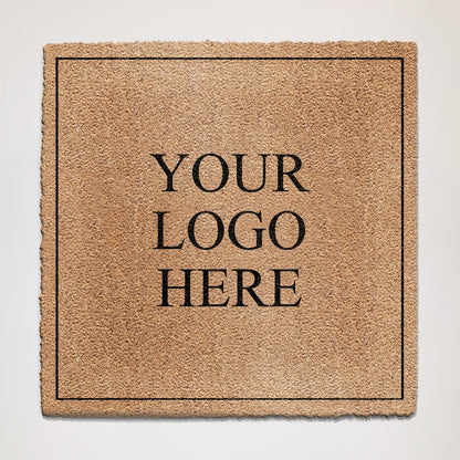 Personalised Coir Doormat – Logo/Text Uploads