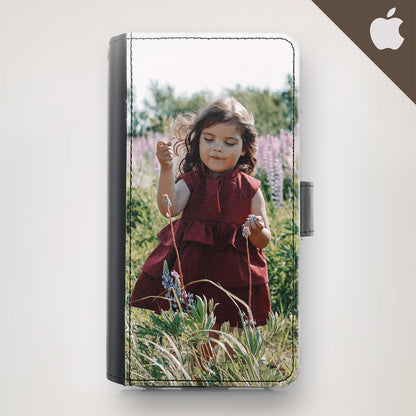 Personalised iPhone Leather Wallet Case